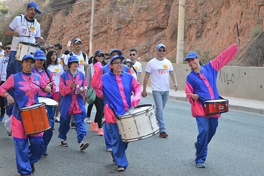 Batucada Caminando por la Vida 2017